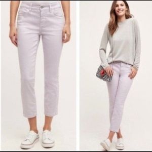 Pilcro and the Letterpress | Anthro Stet purple jeans